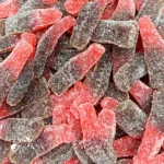 Bouteilles Cherry Cola Sucrées - 100g