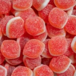 Pêches Fourrées Sucrées - 100g